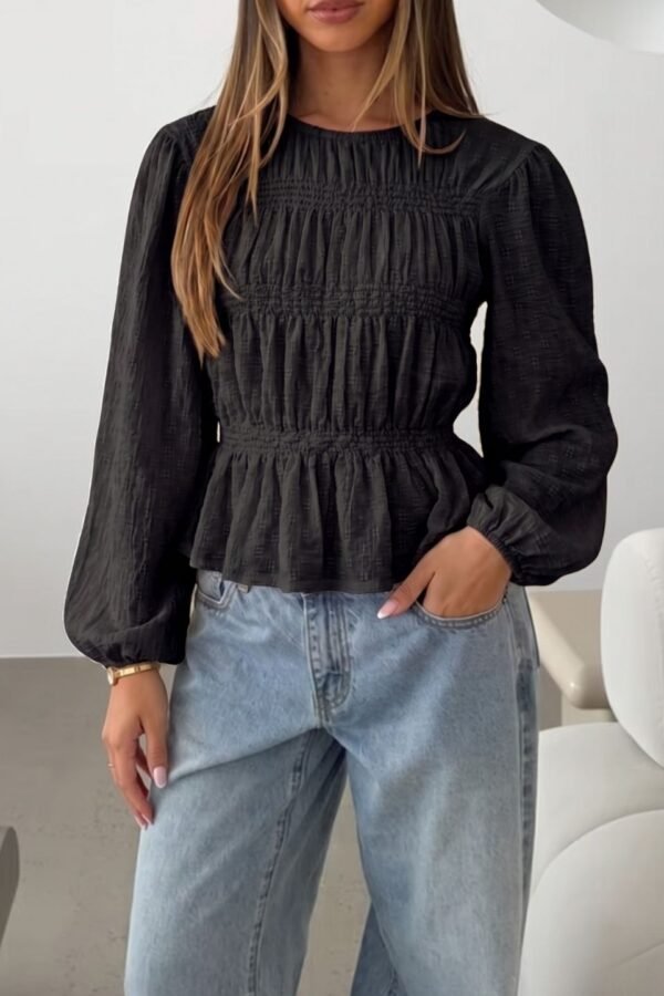 Blusa Flores Paris Lace Elastico "AMALIA"