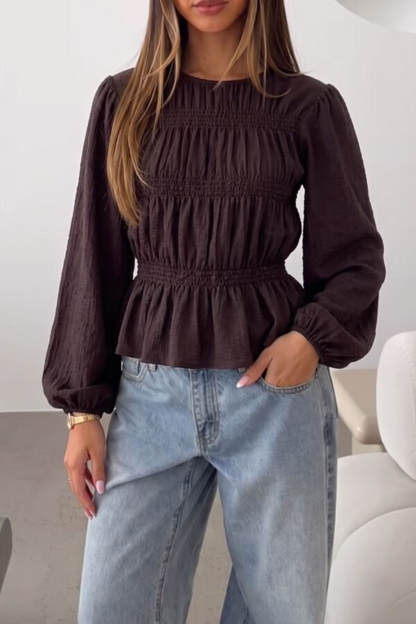 Blusa Flores Paris Lace Elastico "AMALIA"