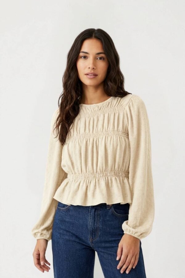 Blusa Flores Paris Lace Elastico "AMALIA"