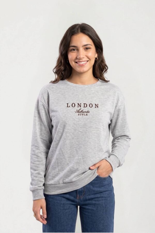Buzo Rustico Frisado Cuello Redondo London "AUTHENTIC"