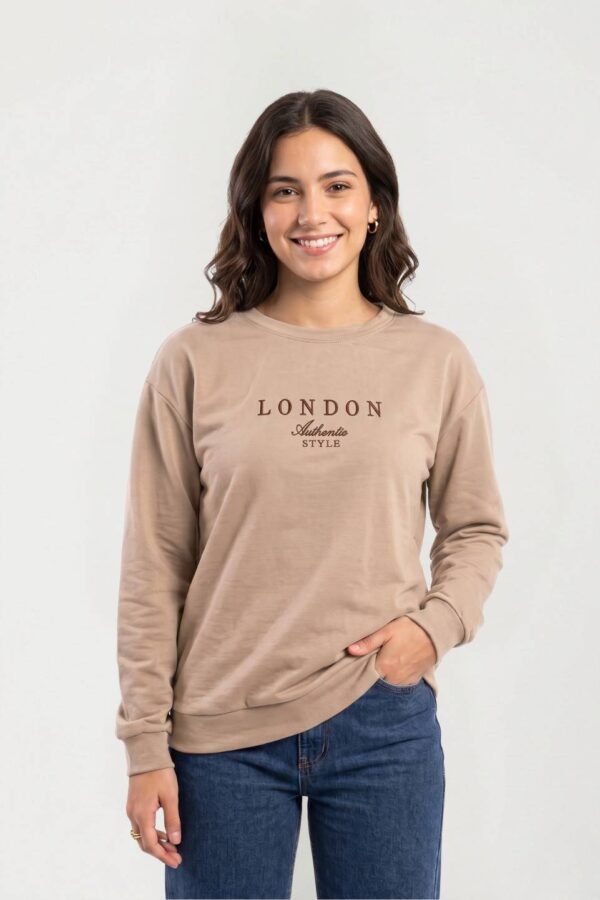 Buzo Rustico Frisado Cuello Redondo London "AUTHENTIC"