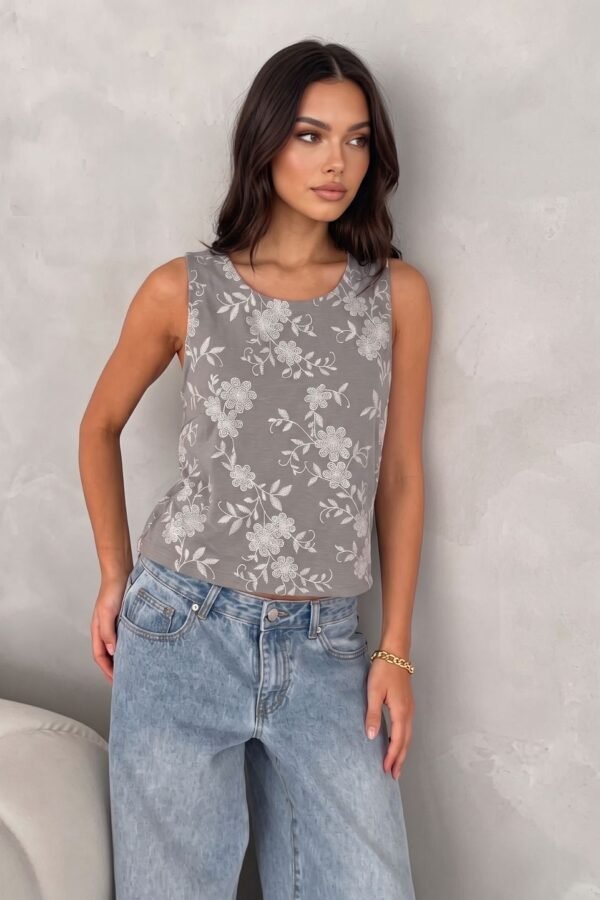 Musculosa Cey Puffing Flores "CELINA"