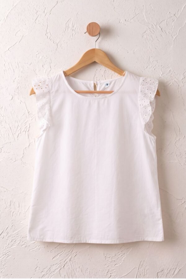 Musculosa Cey Premium Manga Broderie Para Atar Atras "CLIFF"
