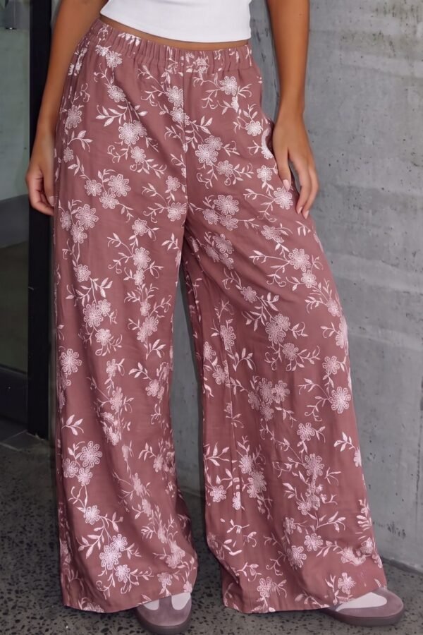 Palazzo Lino Twill Puffing "KAIRA"