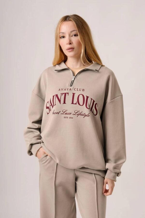 Maxibuzo Scuba Con Cierre Estampado Saint Louis "SAINT LOUIS"