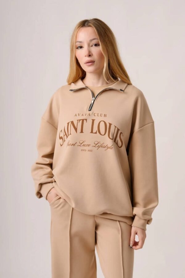 Maxibuzo Scuba Con Cierre Estampado Saint Louis "SAINT LOUIS"