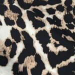 Musculosa Cey Premium Estampado Para Atar Atras Manga Volado "GLODA" - Crema